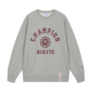 Champion | Couple Autumn New American Style Round Neck Sweater Drop Shoulder