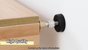 ที่ยึดหัวเตียง กันชนเตียง อุปกรณ์กันหัวเตียงโยก ตัวยึดเฟอร์นิเจอร์ สแตนเลส กันชนนเอนกประสงค์ แผ่นกันกระแทก ลดการสั่นสะเทือน ลดเสียงกระแทก