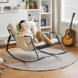 CONOCO Leisure Rocking Chair Single Double Chair Lazy Sofa Living Room Recliner Nap Backrest Domestic Use Chair 搖椅