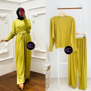 CICI baju wanita oneset bahan knit premium fashion korean style terlaris 2024 jumbo big size murah