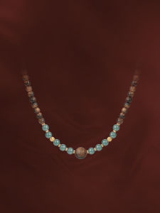 Fall Winter Ladies Sweater Necklace New 2024 Luxury Light Jade Hand Sandalwood Starry Sea Design Original Wood Craftswoman