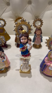 Our Lady of the Pillar (Nuestra Señora del Pilar) chibi/ bambini/ mini figures/ childlike baby 9cm by Everything About Santa