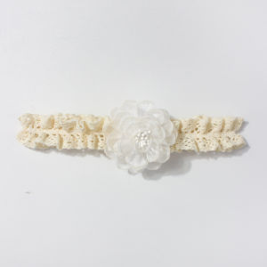 Cute Flower Elastic Lace Baby Headband Infant Headwear Childrens Fashion Accessory New Arrivals