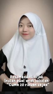 kerudung instan terbaru harga grosir hijab bergo kekinian viral bahan kaos jilbab sekolah