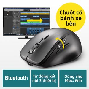 Sanwa Supply | Chuột Dọc Không Dây Bluetooth Im Lặng