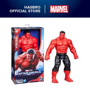 Marvel Studios Captain America Brave New World Titan Hero Series Deluxe Red Hulk Action Figure