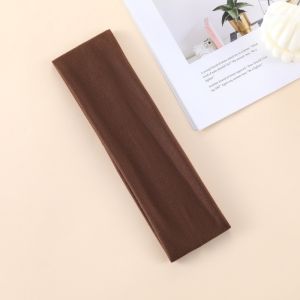 Basic Sport Yoga Hairband for Men And Women Absorb Sweat Running Anti-Slip Solid Color Simple Design Fitness Headband