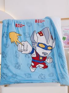 Baby Bean Velvet Fiber Quilt 1.2m Kindergarten Children Cartoon Winter Warmth Storage Bean Velvet Cover All Seasons Use