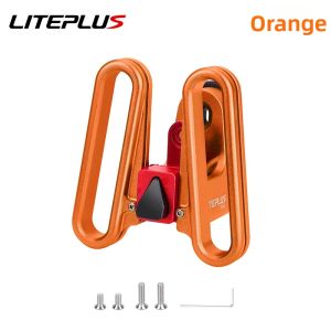 LITEPLUS | Bicycle Front Bag Carrier Shelf Extension Adapter for Folding Bikes