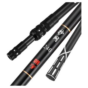 JUEPIN | Ultra-Light Ultra-Stiff Carbon Fiber Fishing Net Pole