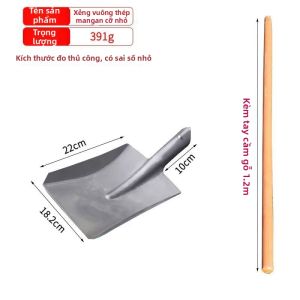 Xẻng Bằng Thép Mangan Chống Va Đập