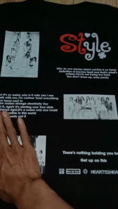 [RiseUp Story] T-SHIRT KAOS KATUN DISTRO MURAH PRIA WANITA BAJU K-POP HEART-2-HEART STYLE MOTIF H2H