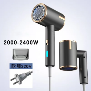 New Foldable Hair Dryer 2400W High Power 15 Second Quick Drying Hair Salon Home Cold and Hot Air Silent Hairdryer