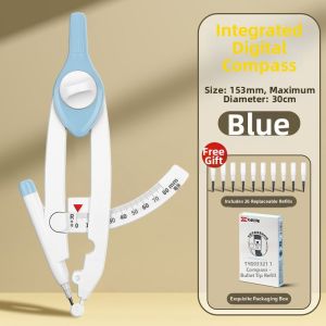 SHIKATU | Digital Click Ruler Set For Students Drawing Replacement Leads
