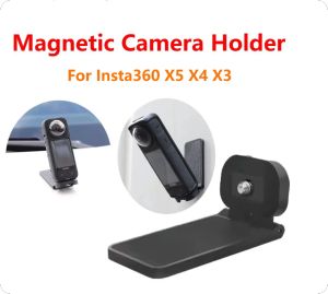 Sunnylife Magnetic Mount Tabletop Base Bracket Quick Handle Angles Adjustable Accessories for Insta360 X5/X4/X3/Pocket 3/go 3s