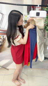 CAMEL ตู้อบผ้า พับเก็บได้ ครัวเรือน ที่อบผ้าแห้ง เล็ก ราวตากผ้า ตู้อบผ้า ตู้อบผ้าแห้ง เครื่องอบผ้า ลดกลิ่นอับ Clothes Dryers