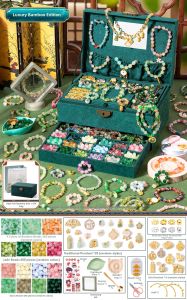 HUANGEN | Ancient Style DIY Beads Craft Kit