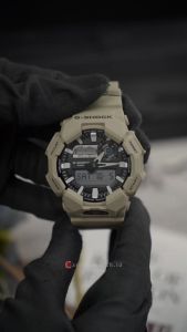 Jam Tangan Pria Casio G-Shock GA-010-5A Brown Dial Brown Resin Band