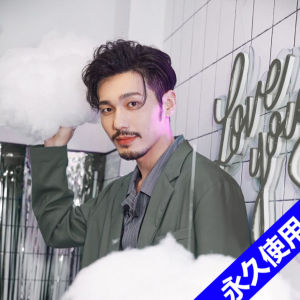 Mens Fake Beard Realistic Invisible Natural Looking Makeup Transformation Performance Stache Beard Wig Hair Material