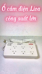 Ổ Cắm Điện Lioa 6SS2.5-3N Dây 3 Lõi 3.300W – Công Suất Lớn An Toàn