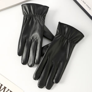 Women s PU Winter Gloves Cold Resistant Windproof for Cycling Driving Outdoor Sports with Touch Screen Support