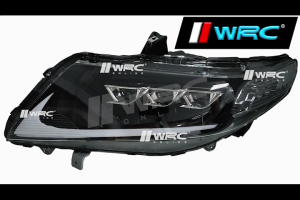 Honda City TMO 2008 - 2012 Lexus Design Triple Projector Dynamic Led Headlamp With Signal Running + Demon Eyes