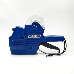 เครื่องยิงป้ายราคา/เครื่องยิงสติ๊กเกอร์ 2 แถว (8 หลัก) Hand Labeler PB2-180