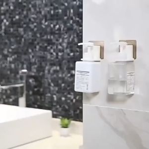 Gantungan Botol Sabun Shampo Tempel Dinding - Holder Hook Kamar Mandi