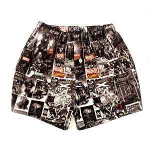 Celana Boxer Pria Motif Marvel