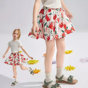 Ask Junior | Children Summer New Style Skirt-like Shorts
