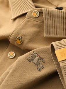 Elegant Short Sleeve Silk Cotton Pique Polo Shirt Fashionable Summer Ice Silk Collar T-Shirt Business Casual Urban Style for Youth