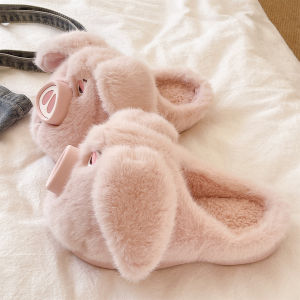 XMAW | Anti-Slip Warm Womens Winter Indoor Slippers