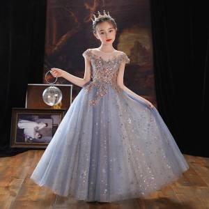 ZIYINGCHA | Luxurious and Unique Long Sleeve Princess Dress for Piano and Birthday