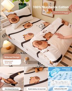 Gaorui | All-Season Water Washed Cotton Mattress Cover