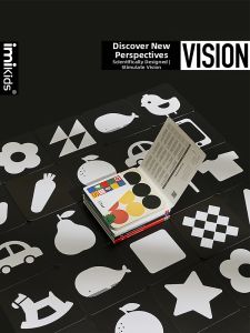 imikids | Black and White Card Visual Stimulation Cards