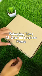 Al-Quran A5 A6 Hardcover Bisa Custom Nama Sendiri Isi Quran Perkata Latin Terjemahan dan Blok Latin