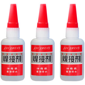 Strong Metal Welding Agent Shoe Fix Sticky Iron Wood Ceramic Water Pipe Plastic Transparent Liquid Quick-Drying Oily Welding Liquid