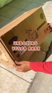 mainan anak motor motoran vespa