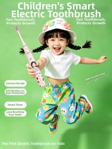 Ebonee | Smart Reminder Childrens Electric Toothbrush 3-12 Years