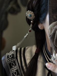 Kẹp Tóc Tua Rua Dài Phong Cách Dân Tộc Cổ Điển Dành Cho Nữ Thiết Kế Độc Đáo Phụ Kiện Tóc Thời Trang Mới Kẹp Tóc Hợp Kim