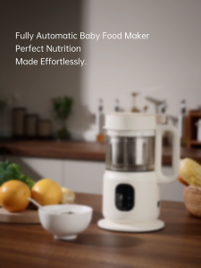 Snow Bear Multifunctional Baby Food Processor Auto SteamBlend- One Button Operation Full Stainless Steel Interior