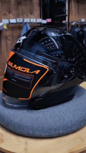 BILMOLA รุ่น AR JET หมวกกันน็อคครึ่งใบ แว่น 2 ชั้น ทรงสปอร์ต ปีใหม่ล่าสุด 2026