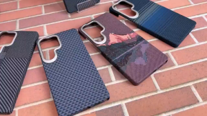 Aramid Carbon Fiber Hard Case untuk Samsung Galaxy S25 S24 S23 S22 Ultra Plus FE A17 A56 A36 A26 A16 A55 A35 5G 4G HOOLO RAKA Magsafe Aramid Fiber Carbon Woven Pattern Slim Cover Casing Lens Protection Viral S25Ultra S25FE S24Ultra S24FE S23Ultra S23FE