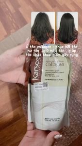 Kem ủ tóc Karseell Maca Power Collagen 500ml phục hồi hư tổn Hấp ủ tóc thẳng mượt bổ sung collagen