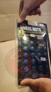 FUEL OFF ROAD WHEEL NUTS BLUE