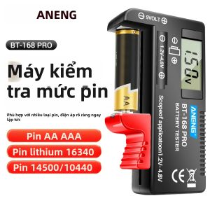 ANENG | Máy Kiểm Tra Pin Đa Năng ANENG BT-168 PRO Máy Phân Tích Tải Kỹ Thuật Số Kiểm Tra Dung Lượng Cho Pin 9V/AAA/AA Và Pin Nút Thiết Bị Điện Tử