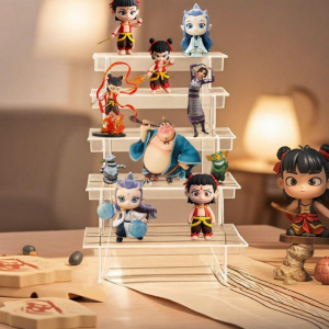 MEIXIAOBAO | Staircase Acrylic Display Shelf Transparent