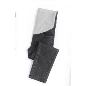 กางเกงยีนส์คนท้องขายาว (ขากระบอก) ยีนส์คนท้อง