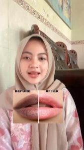 Pelembab Bibir mencerahkan Merawat bibir kering dan pecah Mencerahkan bibir/Lip Care Pelembab/Pelembab Bibir/Menutrisi Bibir/Pelembab Bibir Merah Permanen/Pelembab Bibir Lip Cream/Therapy Pelembab Bibir/lipstik warna bibir natural Pelembab Bibir mencerahk