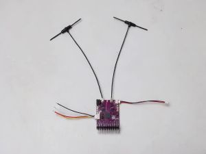 Bộ Thu Đa Dạng QITN PWM 14 Kênh ELRS 2.4Ghz Với Ăng-ten Kép Dành Cho Máy Bay Thuyền Drone RC FPV - Điều Khiển Từ Xa Thu Sóng Kép